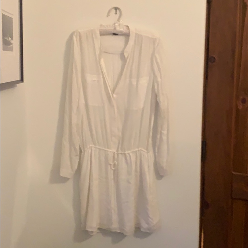 White Vince Shirtdress